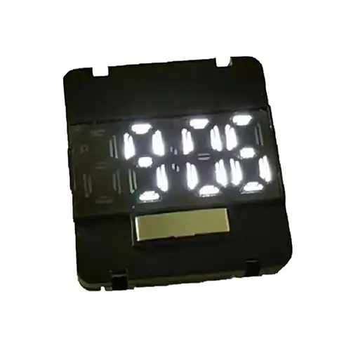 حرکت ساعت الکترونیکی لمسی LED سفید